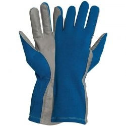 Nomex Flight Gloves in Royal Blue Color