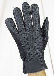 Leather Gloves With Gel