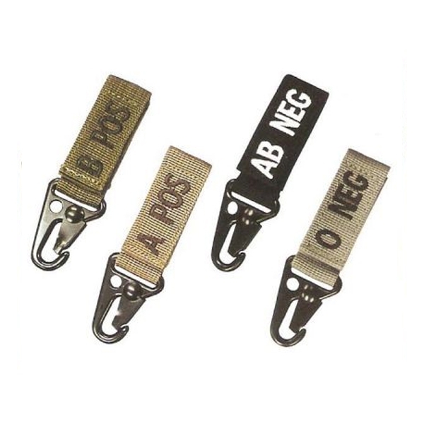 Blood Type Keychains